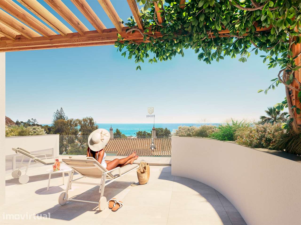 Moradia T3 com piscina privativa na Praia da Luz, Lagos, Algarve - Grande imagem: 3/22