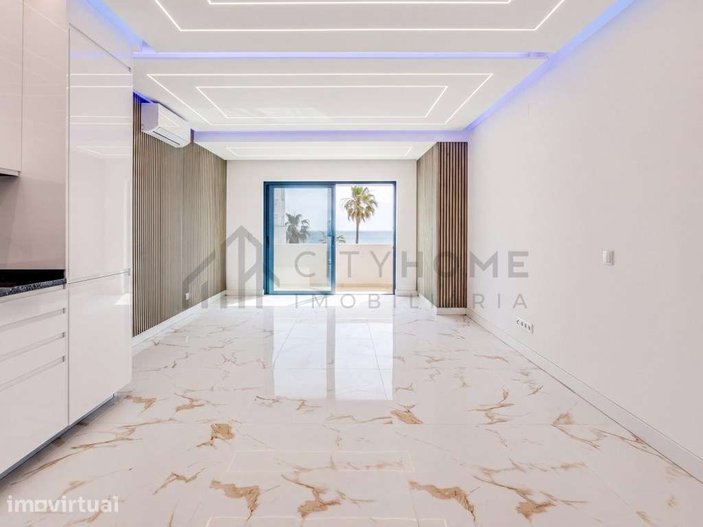 Apartamento T2 Renovado em Quarteira com Vista Mar Panorâmica e a 2... - Grande imagem: 5/26