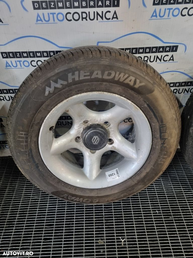 Jante aliaj Suzuki Jimny 1998 - 2005 (1260) R15 205/70R15 Et6 - 3