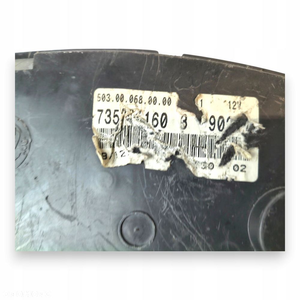 LICZNIK ZEGARY 735364160 Fiat Idea 1.2 1.4 16V 1.3 1.9 M-JET 123 062km eu - 2