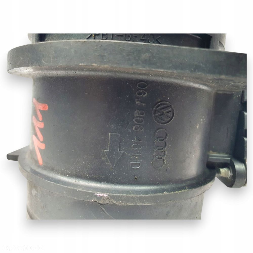 PRZEPŁYWOMIERZ Audi A4 A5 A3 Seat Exeo Altea Toledo 06J906461D - 10