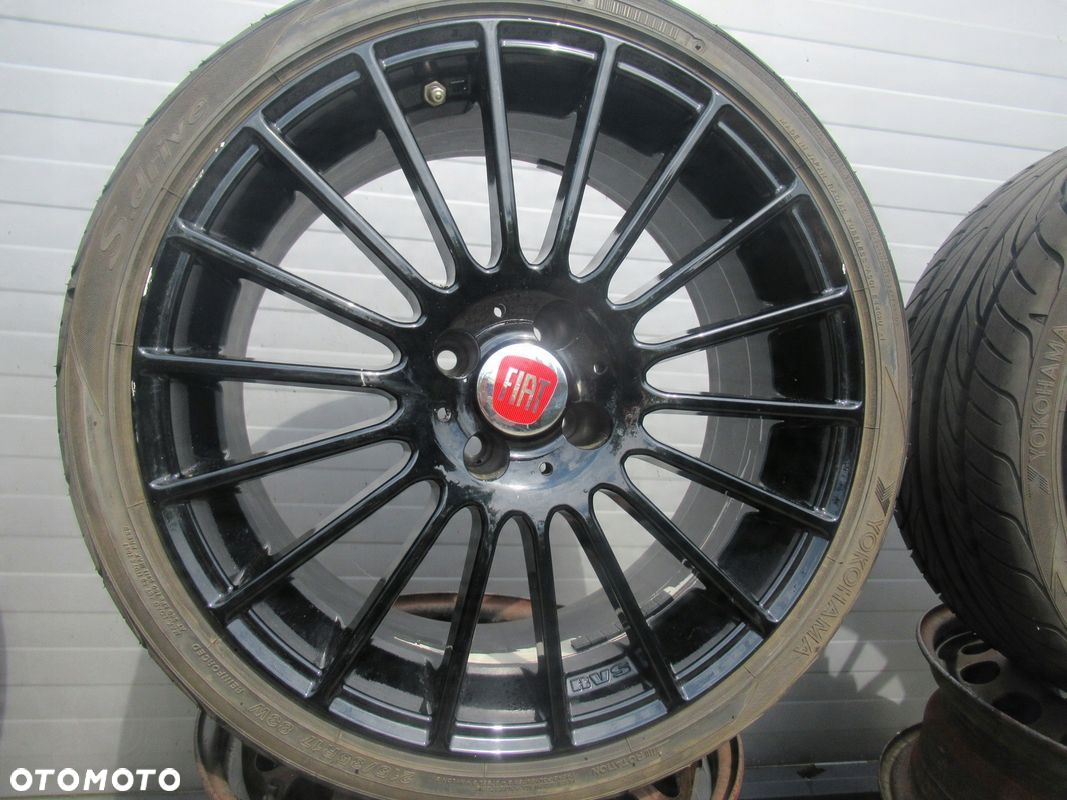 ALU+OPONY LATO R17 FIAT 500,ABARTH 4x98 195/40R17+215/35R17 7J/8J - 4