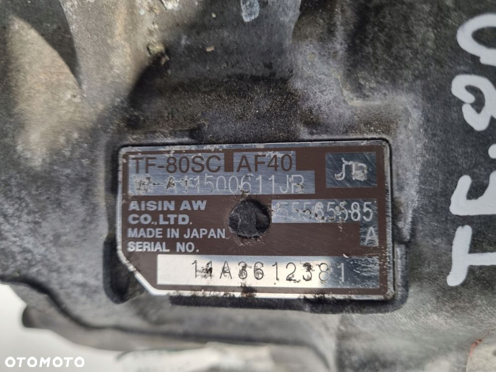 SKRZYNIA BIEGÓW TF-80SC Opel Astra IV J Meriva B 1.7 CDTI 55565585A automat - 12