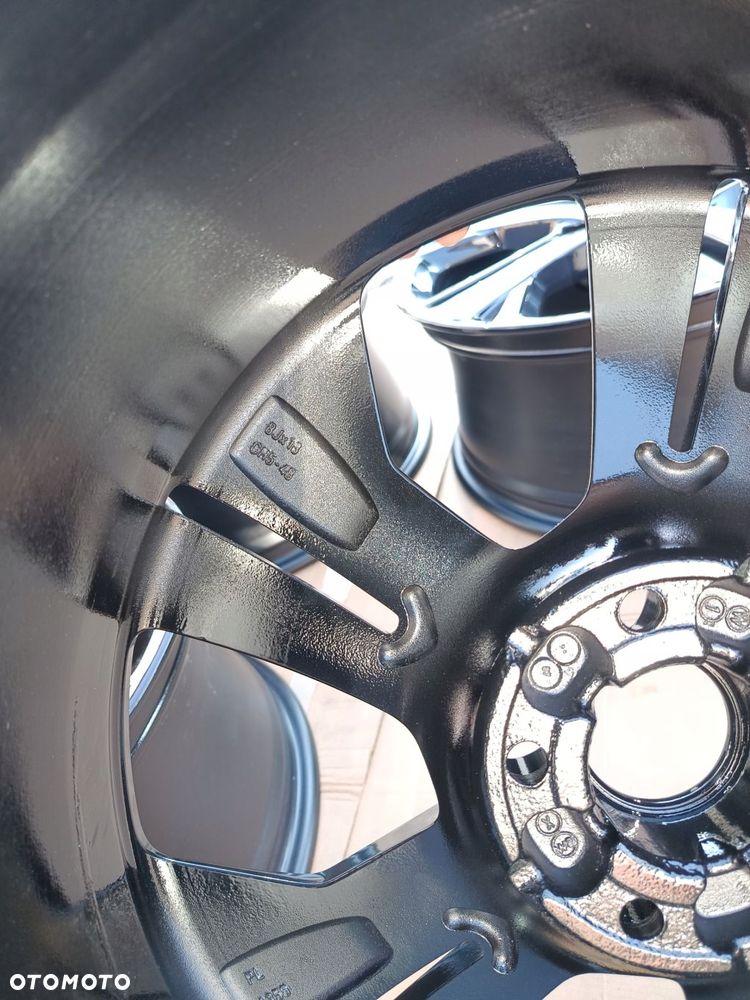 peugeot 308 t9 gt felgi 18" 5x108 8.0j jak nowe czarny połysk 9806253277 - 10