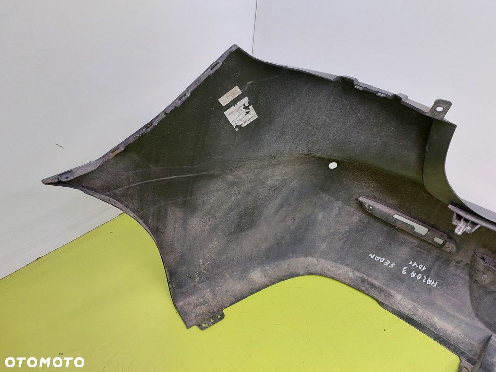 Zderzak tylny tył Mazda 3 II 2009-2013R SZARY SEDAN 4 DRZWI - 5