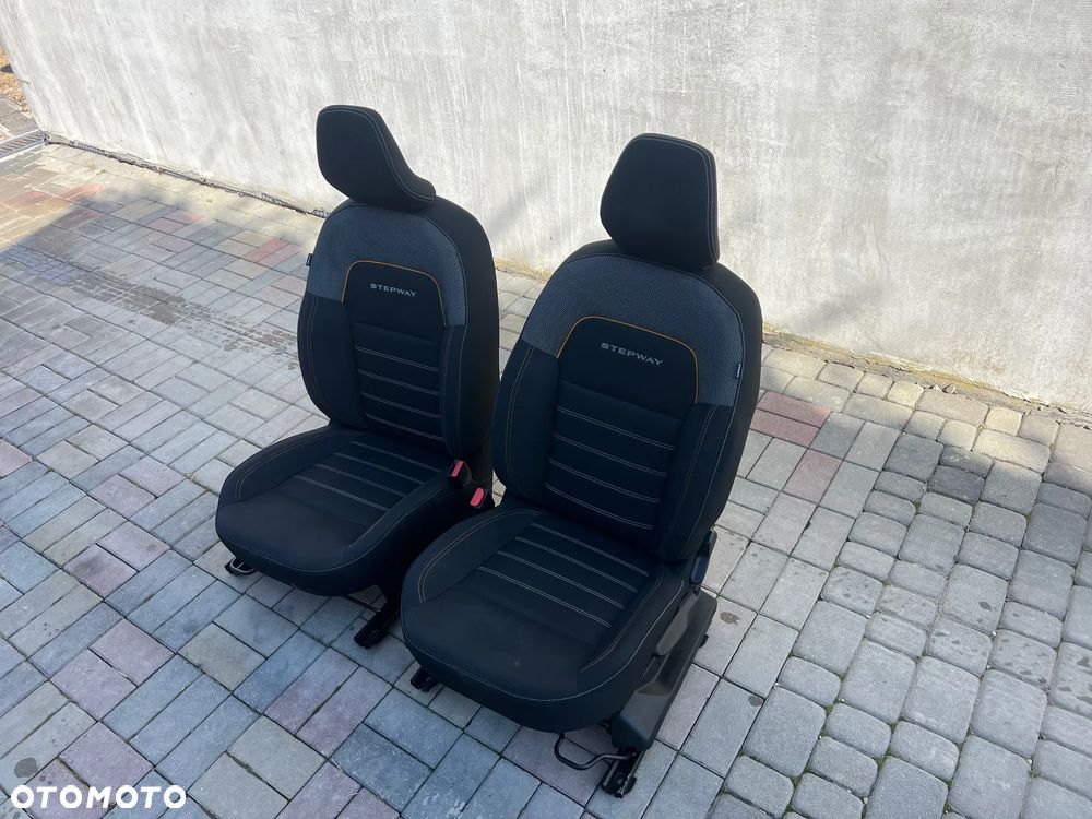 FOTEL FOTELE PRZÓD PRZEDNI PRAWY LEWY KIEROWCY PASAŻERA PODUSZKA DACIA SANDERO STEPWAY III - 3