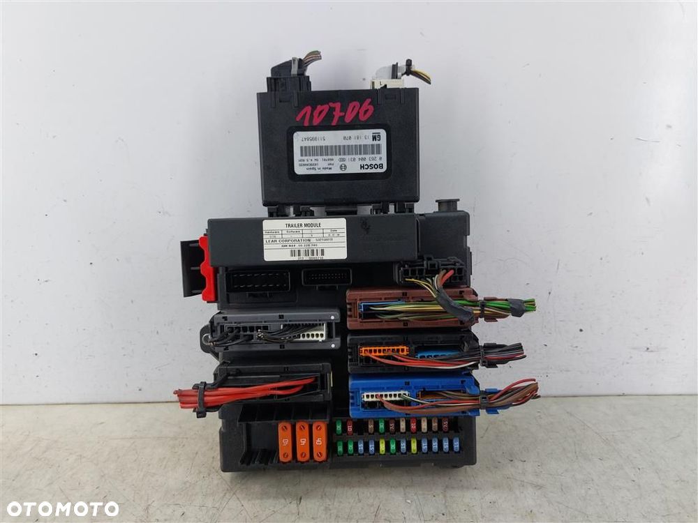 Moduł BSI Sterownik OPEL VECTRA C 2005-2008 LIFT 1.9CDTI BOSCH 0263004031 - 1