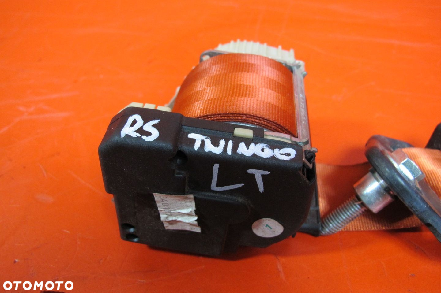 RENAULT TWINGO 2 II RS SPORT GT PAS BEZPIECZEŃSTWA LEWY PRAWY PRZÓD TYŁ KPL - 3