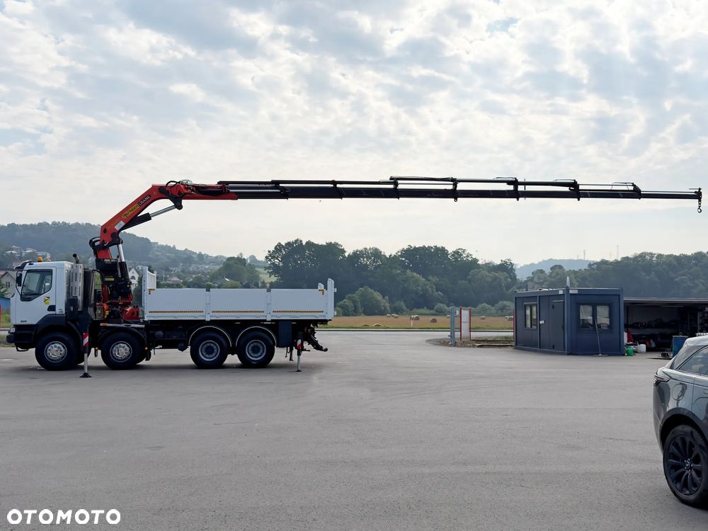Renault KERAX 420 DCI * WYWROTKA 5,35 m + PALFINGER PK 44 002 + PILOT * 8x4 - 5