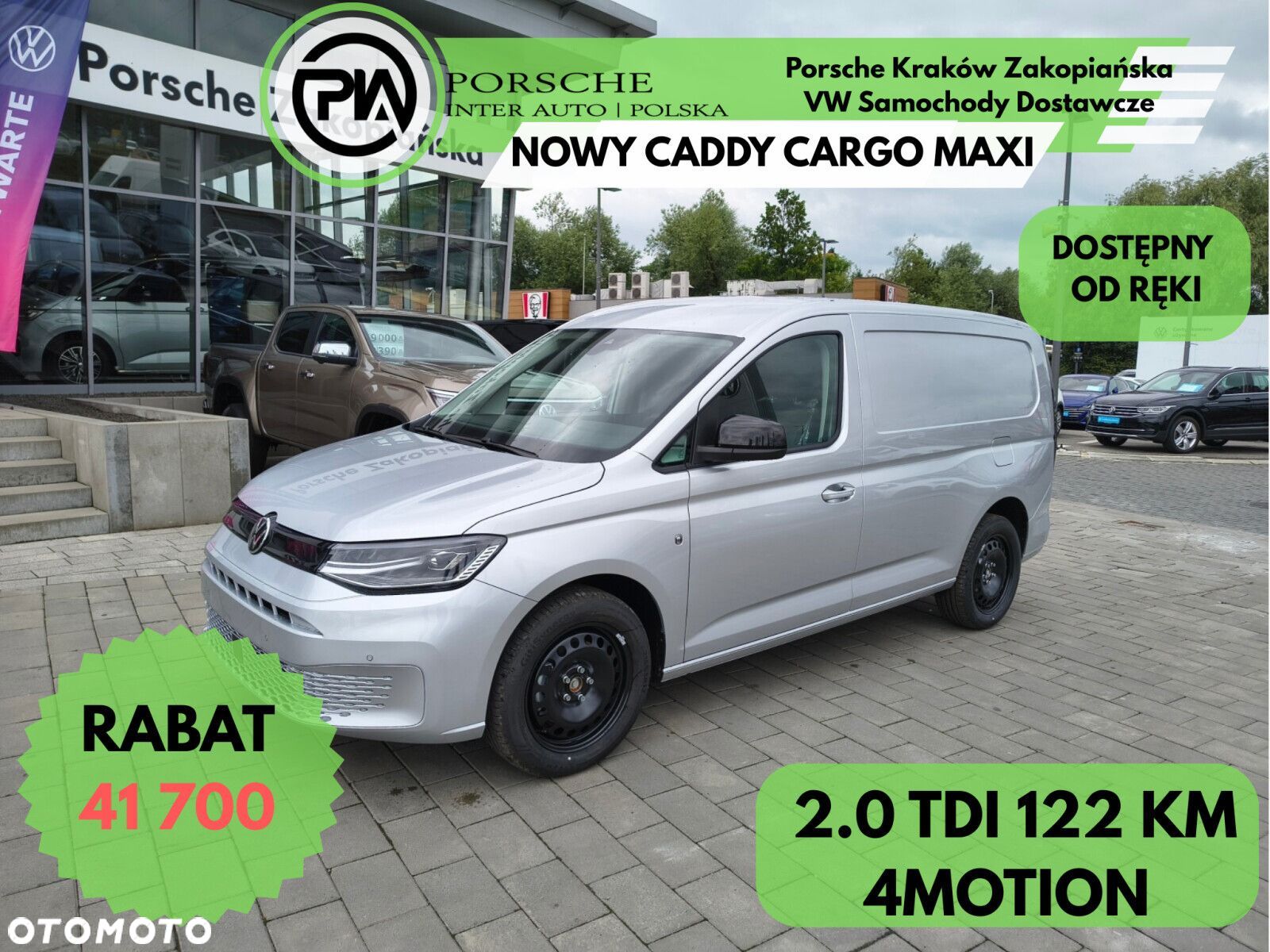 Volkswagen Caddy Cargo Maxi 2.0TDI 122KM 4MOTION M6 - 1