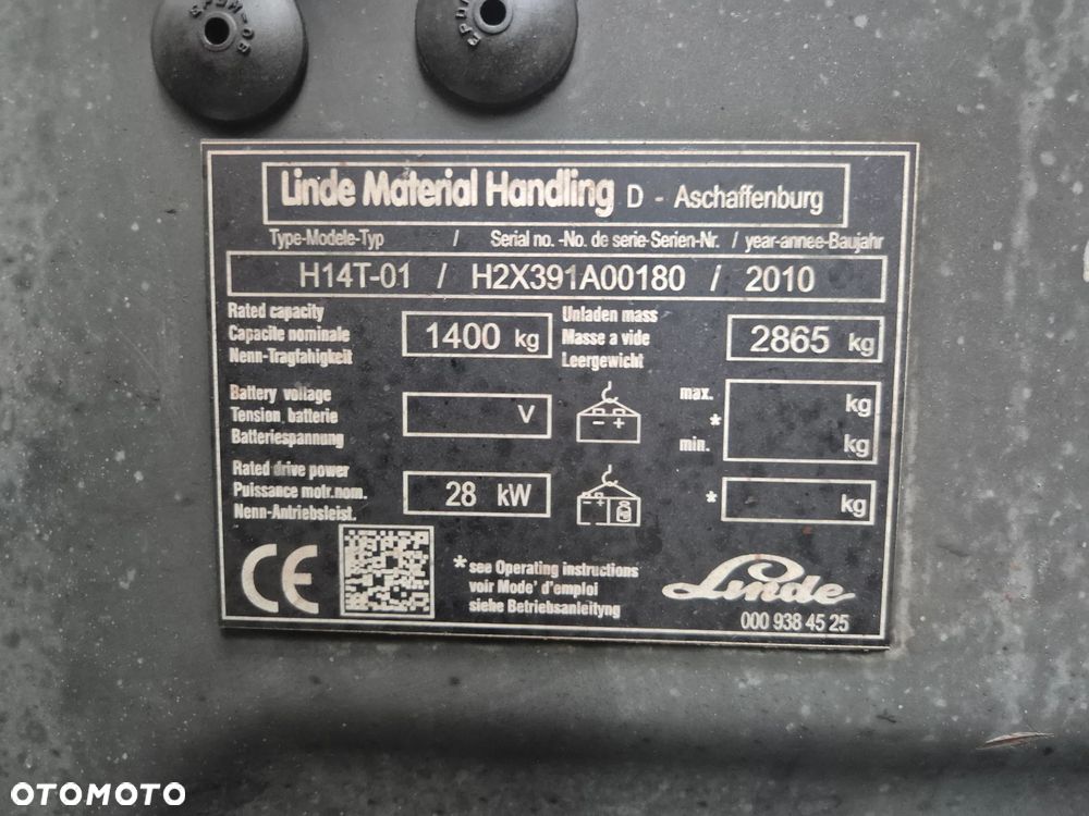 Linde Linde H14T-01 - 7