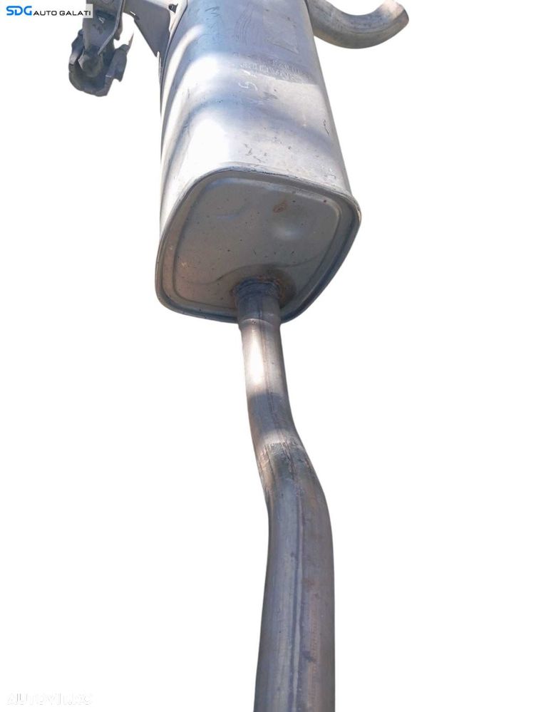 Toba Teava Esapament Finala Evacuare Renault Clio 3 1.5 DCI 2005 - 2013 Cod 8200023549 8200023549D [V0691] - 2