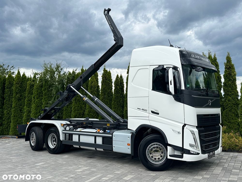 Volvo / FH460 / 6X2 / HAKOWIEC / MEILLER -KIPPER / Oś-SKRĘTNA-PODNOSZONA / - 12