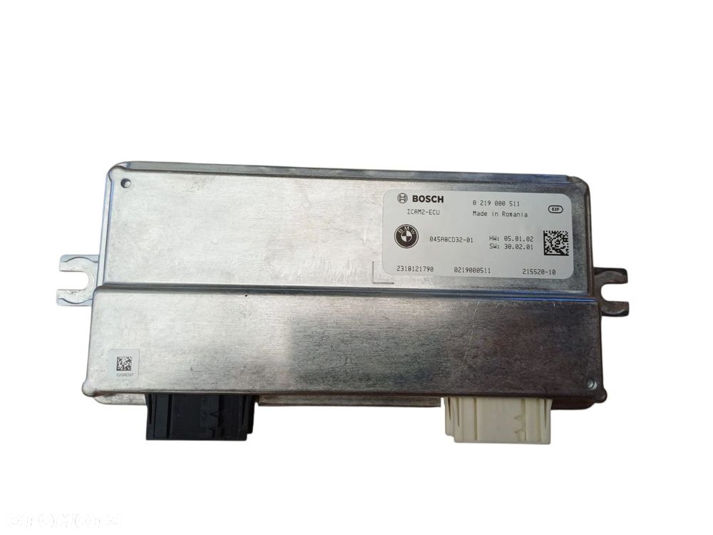 MODUŁ STEROWNIK KAMERY ICAM2 BMW X3 G01 5A8CD32 0219000511 - 3