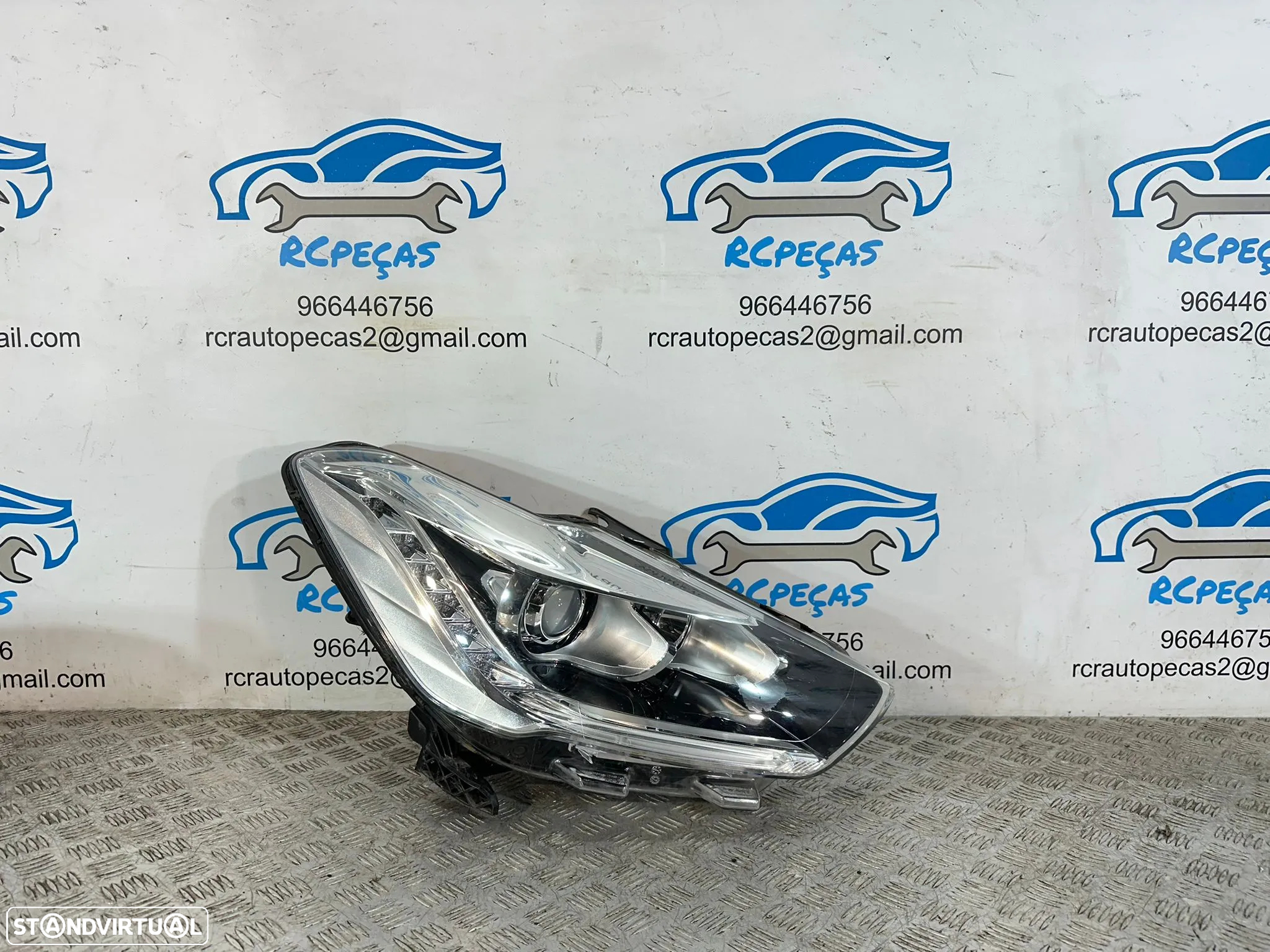 .Conjunto Farois Otica Frente Frontal Xenon Originais PSA Citroen DS DS5 2011 - 2018 - 6