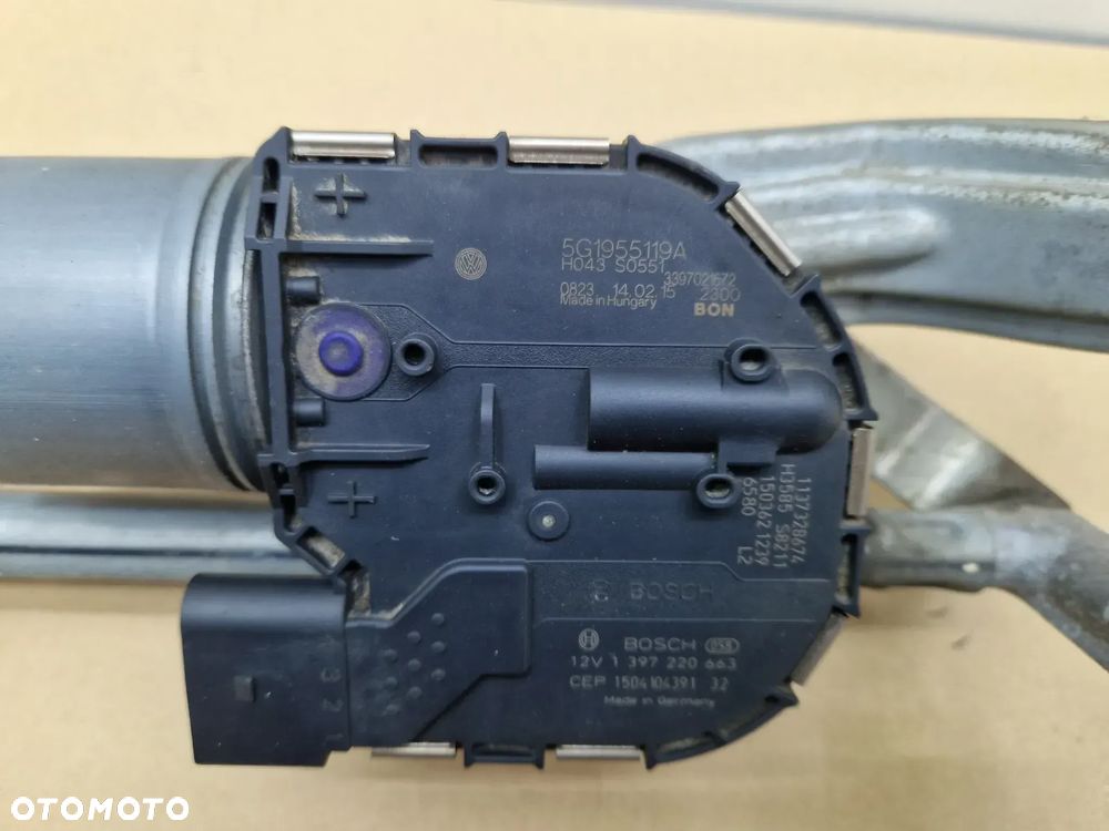 MECHANIZM WYCIERACZEK 5G1955023C 5G1955119A VW E-GOLF GOLF VII - 3