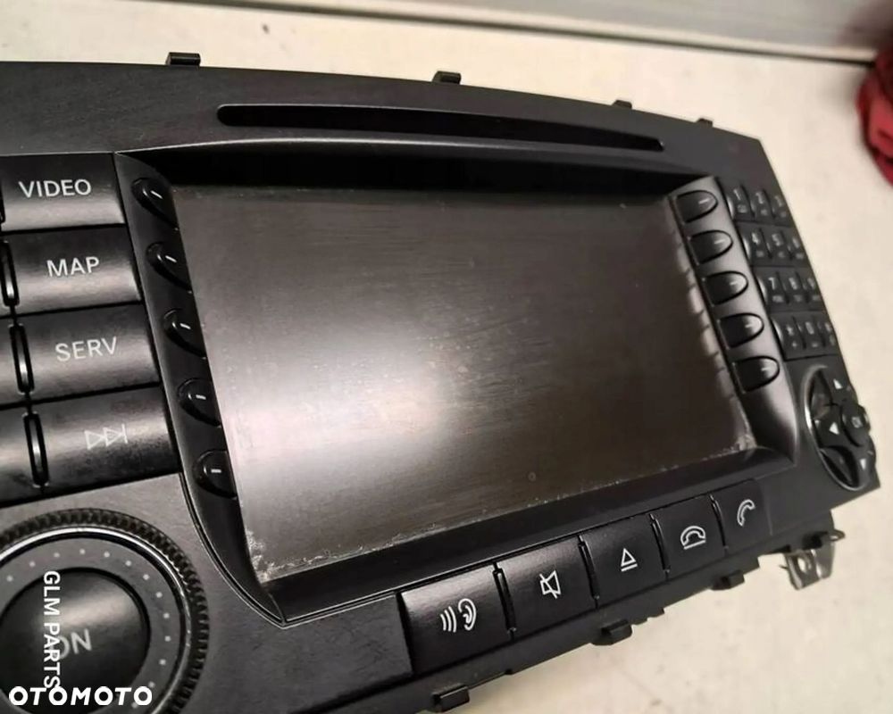 mercedes-benz clk w209 radio z nawigacją a2098208089 navi - 3