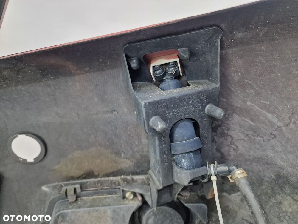 MAZDA 5 05- KOMPLETNY ZDERZAK PRZEDNI PRZÓD ZE SPRYSKIWACZAMI , KOLOR MIEDZIANY METALIK , NR C235-50031 , NR AUKCJI NZ1027 - 30