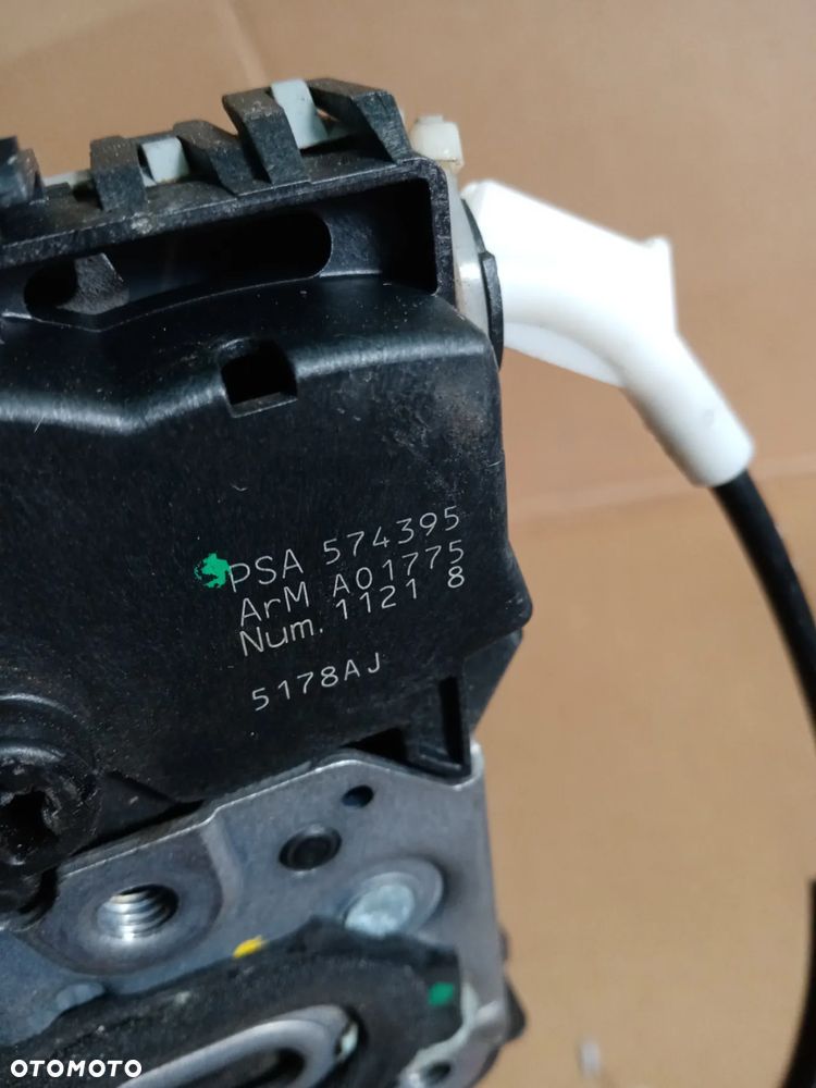 Zamek drzwi lewy tył tylny 6 PIN Citroen C5 III - 5