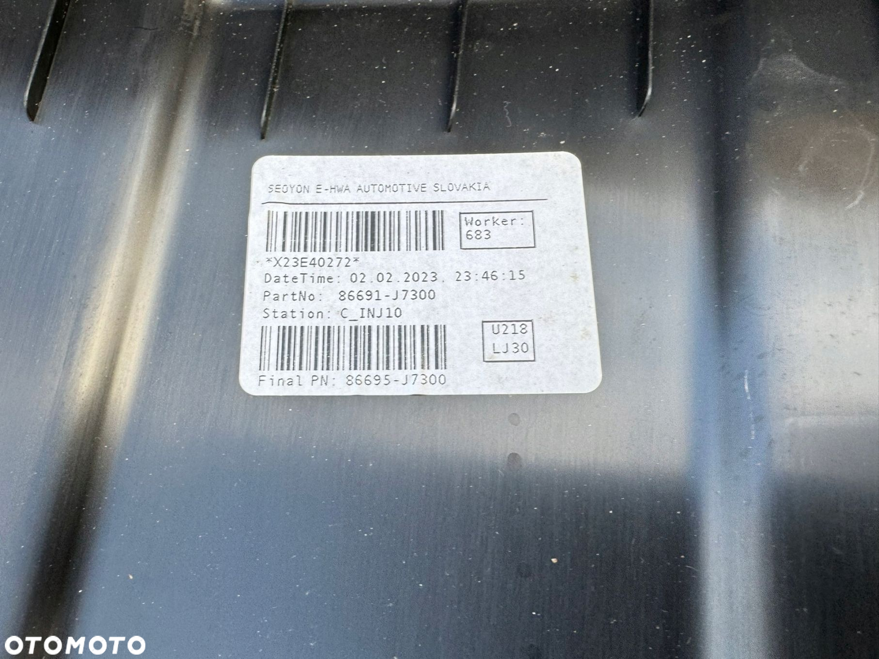 KIA CEED 3 III 19-21R PŁYTA OSŁONA PODWOZIA LEWA 86691-J7300 - 5