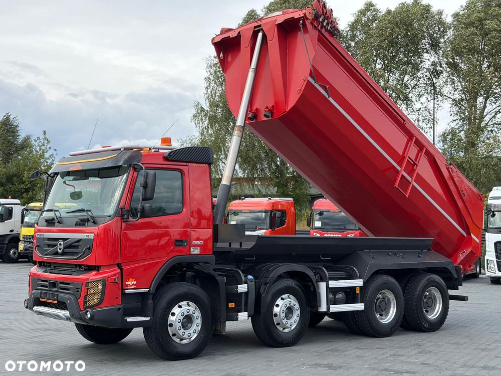 Volvo VOLVO FMX 380 / 8x4 / 13LITROWY SILNIK / EURO 5 / WYWROTKA TYLNOZSYPOWA / KAMERA COFANIA / SERWISOWANA / SPROWADZONA - 36