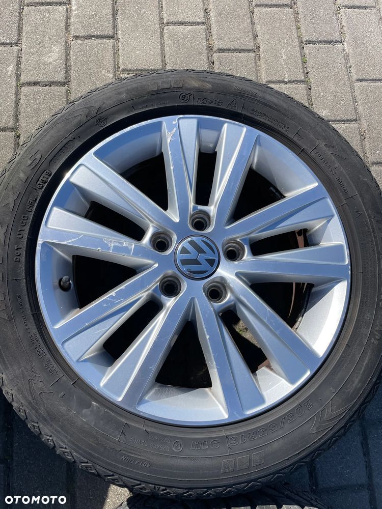 ALUFELGI KOŁA 16'' felgi aluminiowe 6,5X16 ET50 5X112 VW GOLF VI TOURAN oryginał - 5