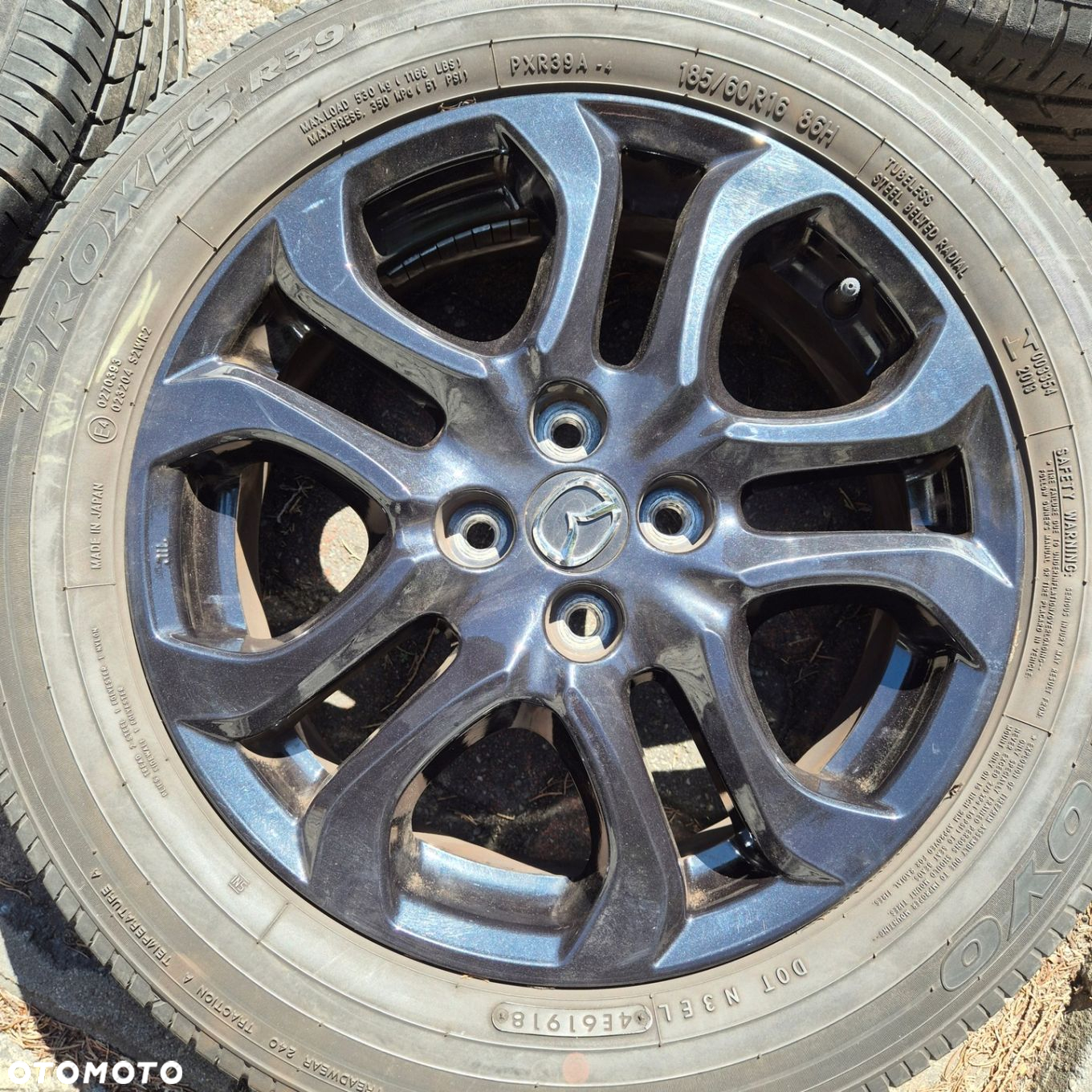 LATO KOŁA 16 ORYGINAŁ MAZDA 2 KIA RIO I20 SWIFIT PRIUS YARIS 185/60 R16 - 4