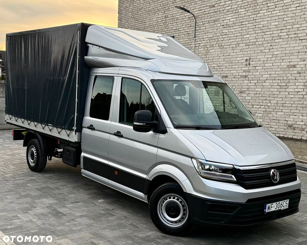 Volkswagen Crafter 177KM 7-Osobowy Automat Salon Polska Bezwypadkowy FVAT23% Gwarancja Do 2028r JAK NOWY NOWY !!! - 26