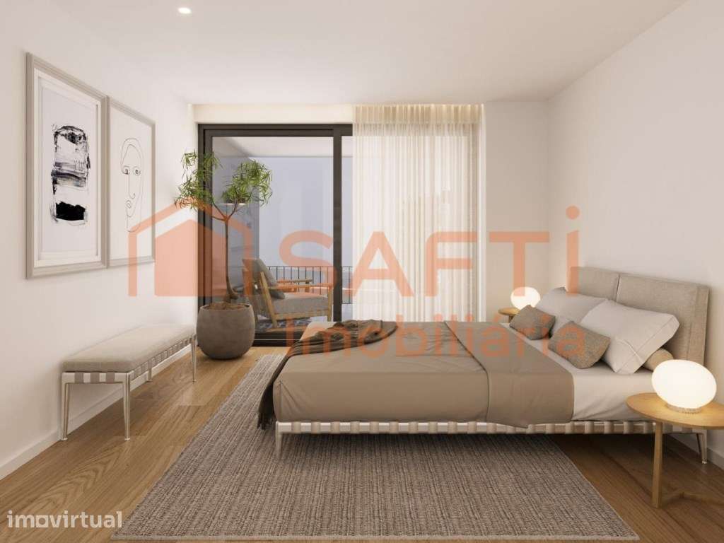 APARTAMENTO T1 NOVO NO CENTRO SÃO JOÃO DA MADEIRA | A 20 MIN DO POR... - Grande imagem: 3/4