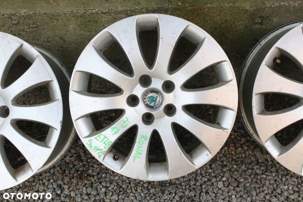 FELGI ALUMINIOWE 7x17 5X112 ET 49 SKODA AUDI VW - 8