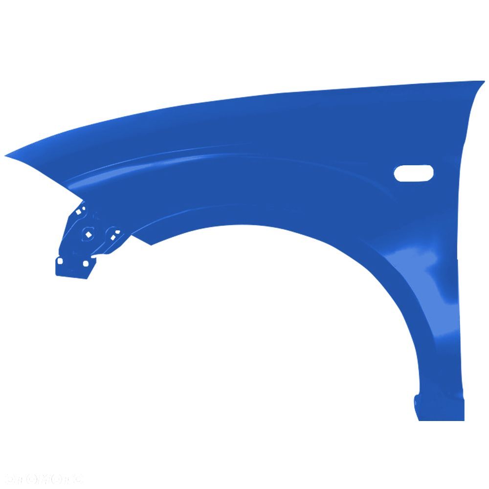 BLU Błotnik SEAT ALTEA 5P1 LW5P lewy niebieski 04-15 przód ocynk AzulApollo - 2