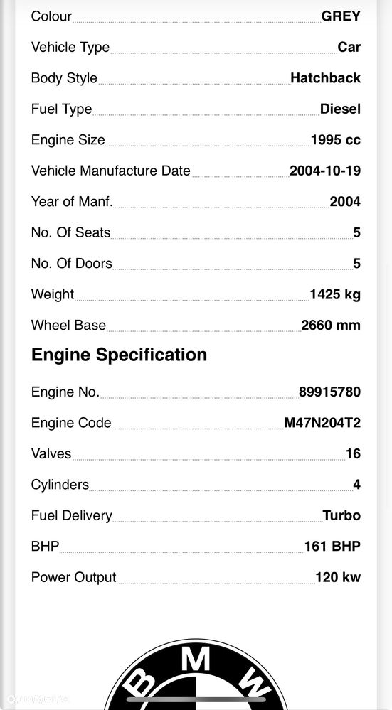 Skrzynia biegów automat automatyczna bmw e90 e91 320d e87 120d 163KM 6HP-19 ZFS 7543078 047KR - 7