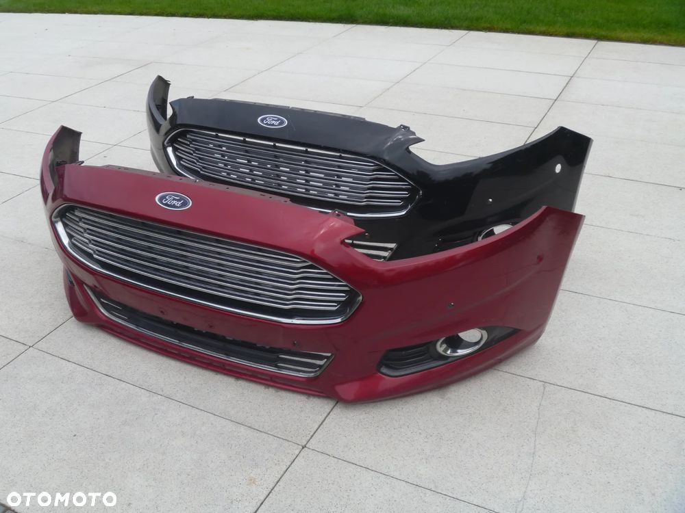 FORD MONDEO MK5 ZDERZAK PRZEDNI ATRAPA KRATKI ORYGINAŁ ŁADNY - 2