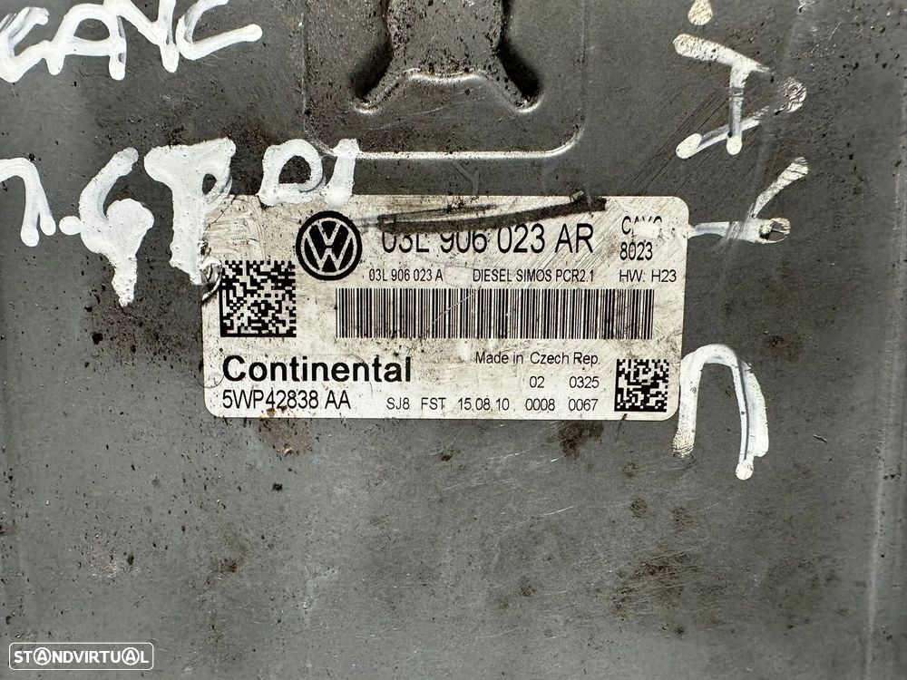 .Centralina Motor Continental VW Volkswagen Seat Skoda 1.6 TDi CAY 03L906023AR 5WP42838AA 2009 - 2014 - 7