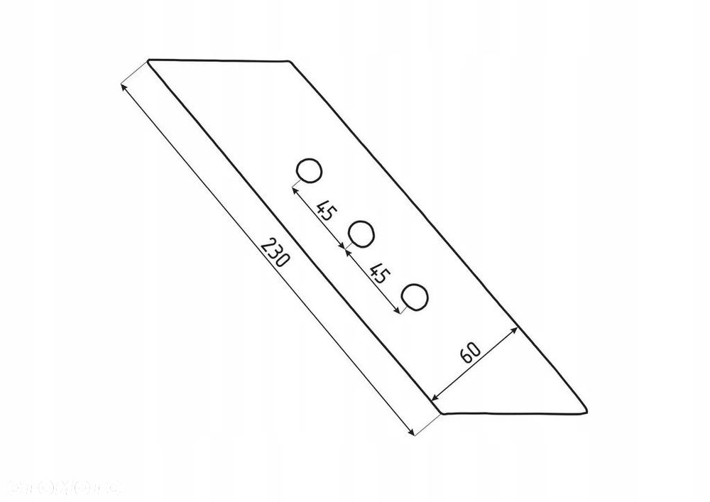 RABEWERK DŁUTO MP332 27082801 PRAWE / LEWE 27082802 FRANK - 2