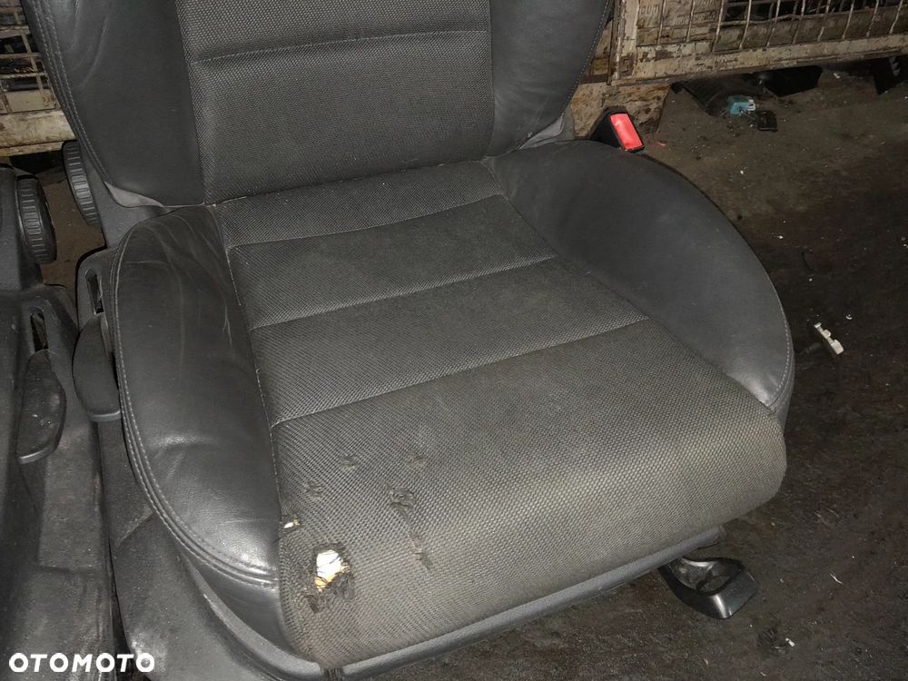 Fotele skórzane komplet AUDI A3 8P 05-08r. lift 5D S-line - 5