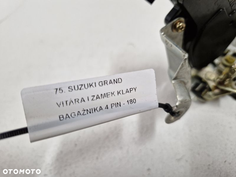 SUZUKI GRAND VITARA I 1 ZAMEK KLAPY BAGAŻNIKA TYŁ TYLNY 4 PIN - 7