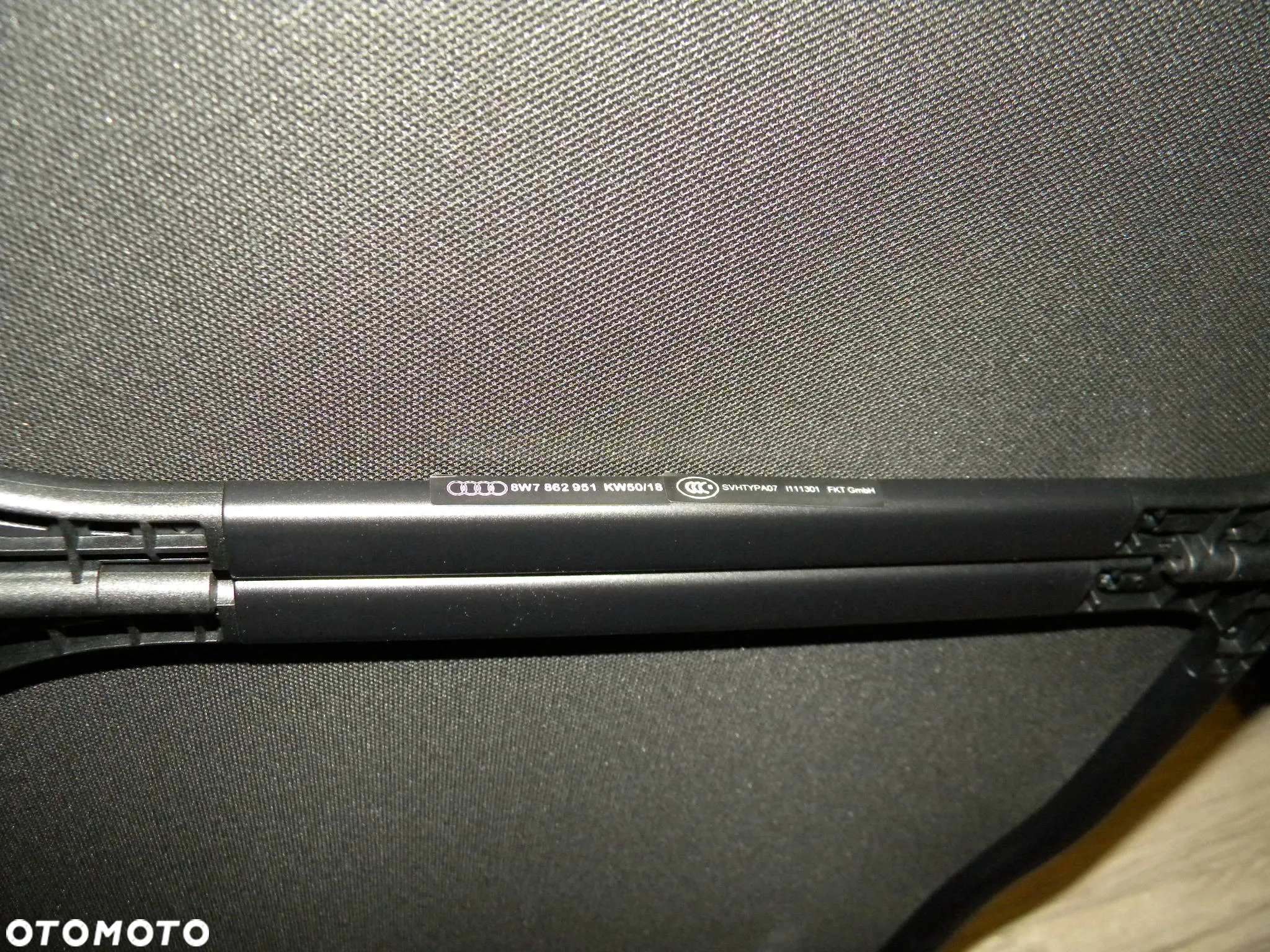 ORYGINALNY JAK NOWY WINDSCHOTT WIATROŁAP KOMPLET POKROWIEC AUDI A5 II 2 F5 8W 17-24r  8W7862951 - 13