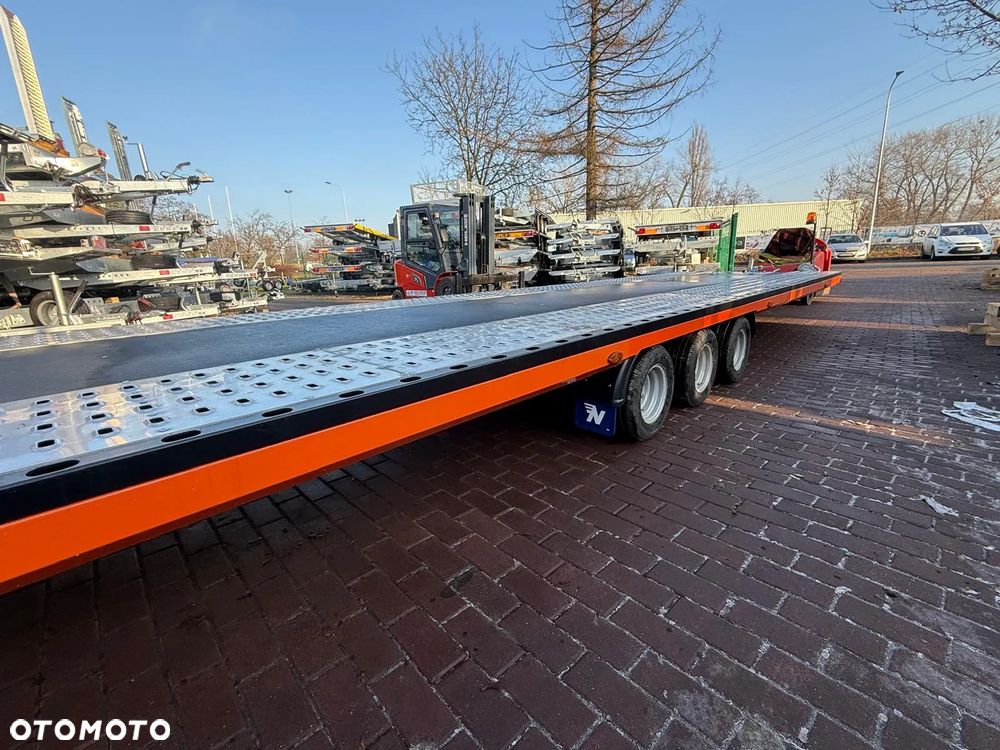 Niewiadów Laweta Boro Indiana Premium Color I3585M 8.5x2.1 dwa auta 3 osie koła 195/55R10c  Częstochowa od ręki - 15