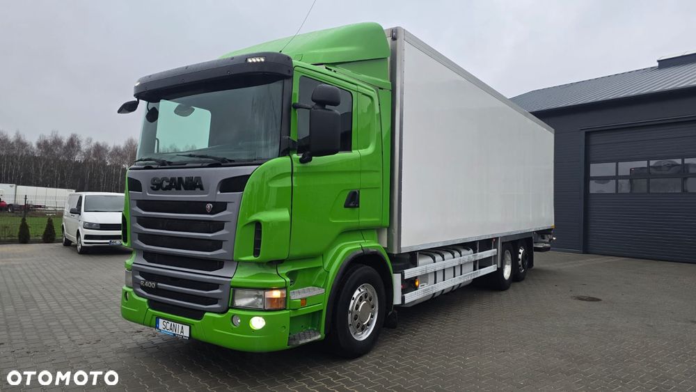 Scania R400 Euro 5 6x2 kontener izoterma 22 palety winda import NL! niski przebieg! super stan! - 36