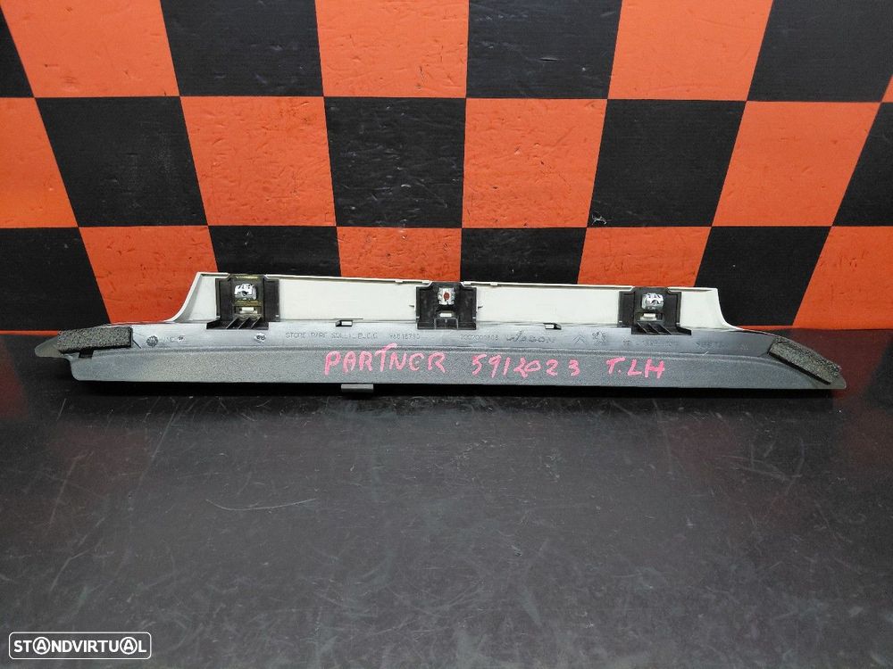 Cortina Porta Lateral Esquerda Peugeot Partner Caixa - 2