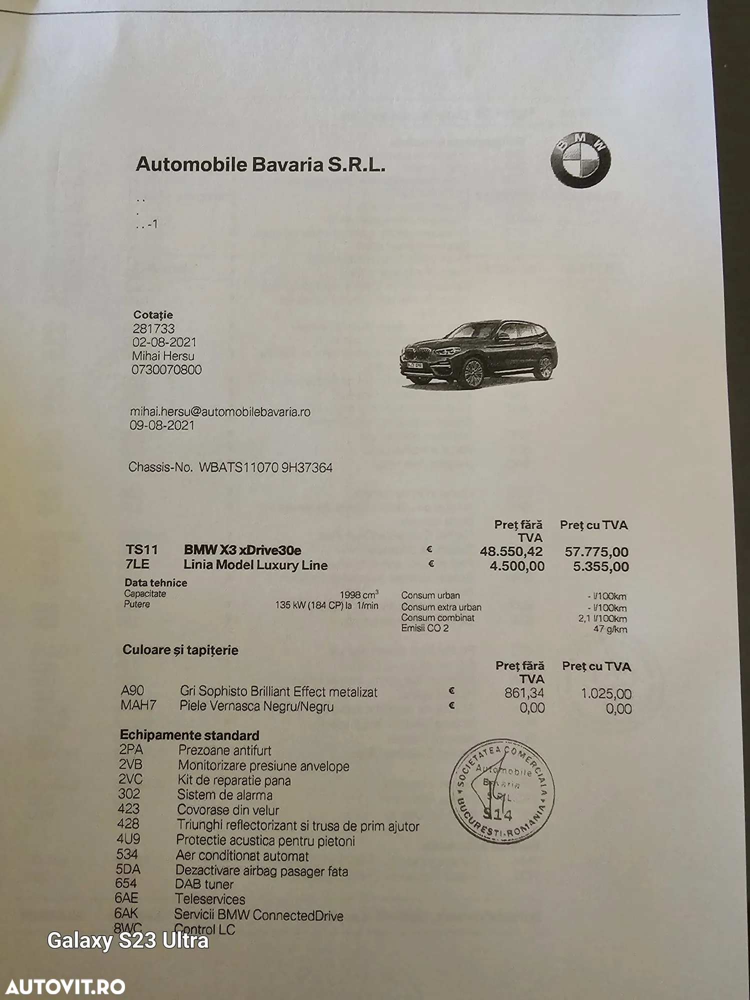 BMW X3 xDrive30e AT PHEV - 20