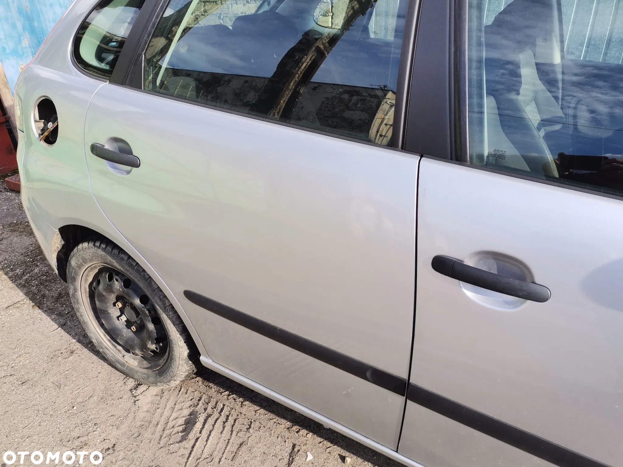 Seat Ibiza III maska zderzak drzwi lampa chlodnica fotel maglownica blotnik silnik kod lakieru LS7N - 4