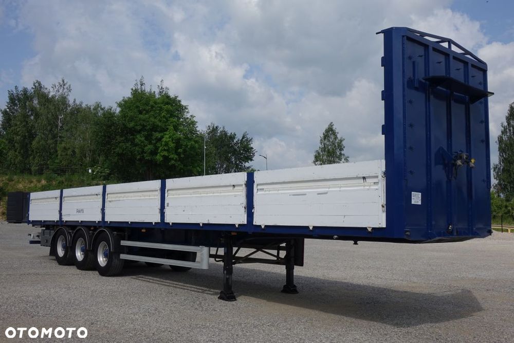 Trailor PLATFORMA / BURTOWA / OSIE SMB / PODŁOGA WZMACNIANA - SZYNA-DESKA - 3