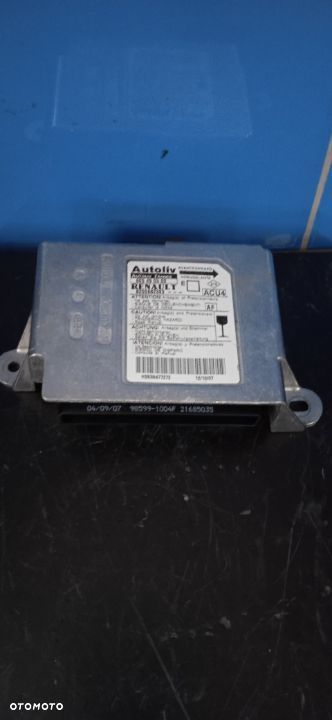 Moduł sensor Airbag Renault Megane II 605490500 - 1