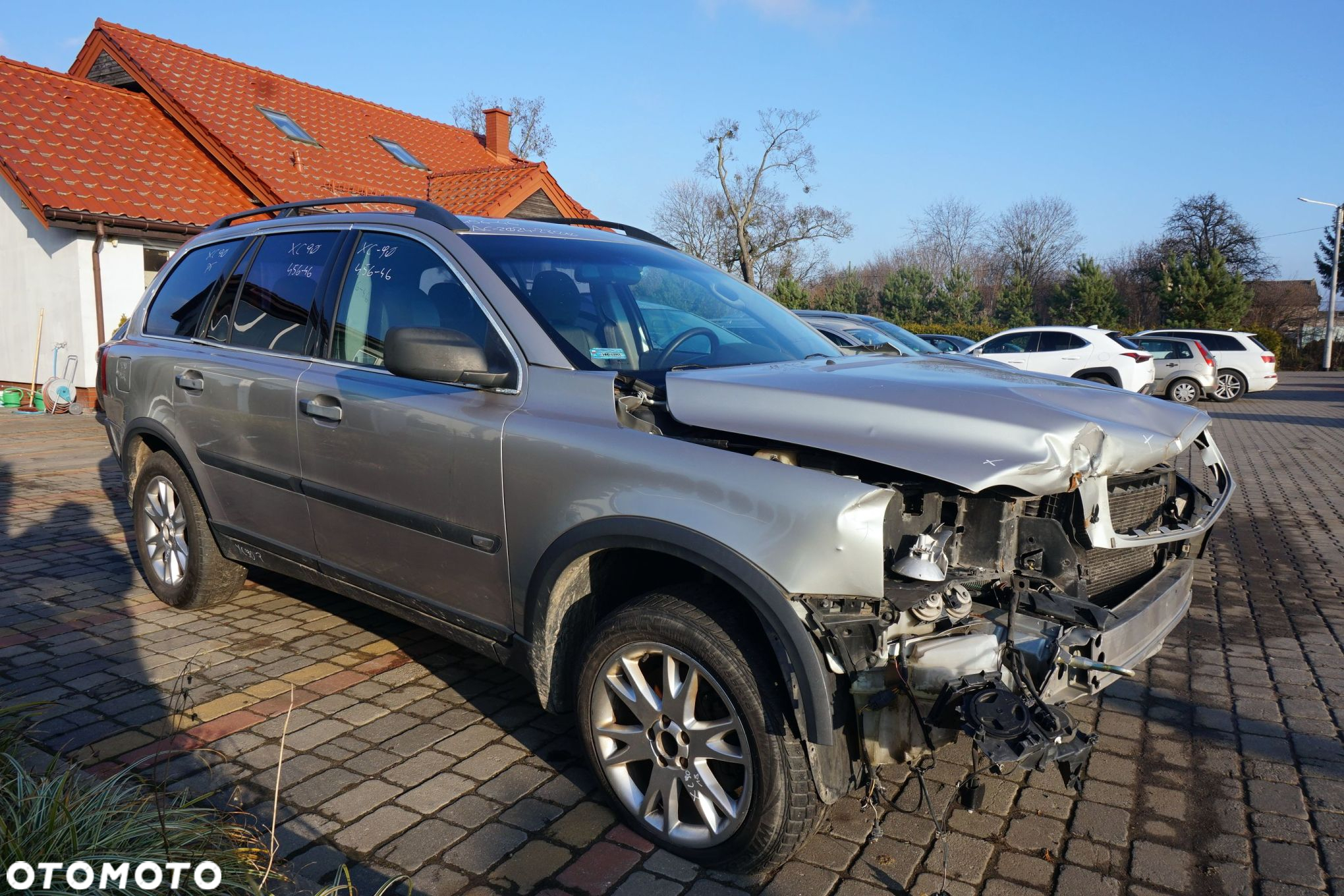 VOLVO XC90 I 275 2003 456-46 2.5T 20V B5254T2 209KM AW50/51 SREBRNY na części - 7