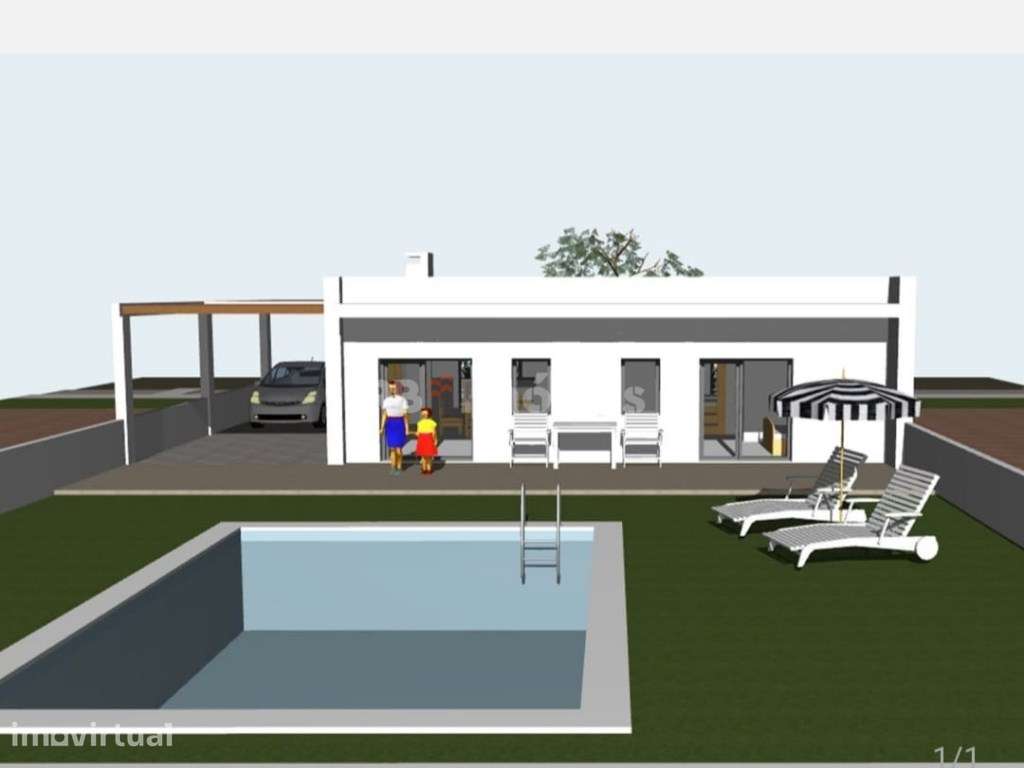 Moradia T3 Térrea em projeto, em Torres Novas - Grande imagem: 3/4