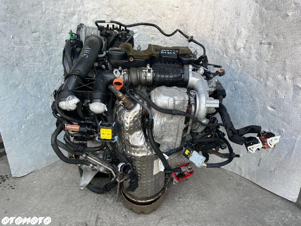 SILNIK 1.6 E HDI 9670461280 9HP 9H06 PEUGEOT 308 II T9 CITROEN W SUPER STANIE Z AUTA O PRZEBIEGU 81.000km KOMPLETNY KATALIZATOR WTRYSK POMPA - 2