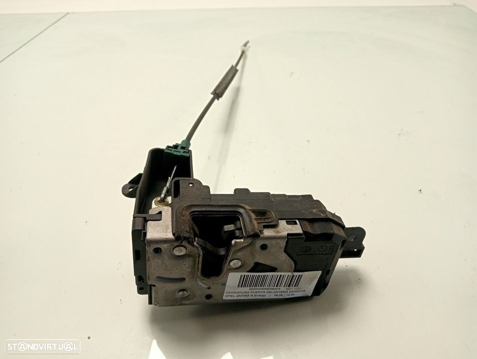FECHADURA PORTA FRONTAL DIREITA OPEL ZAFIRA B 2005 -13210749 - 2