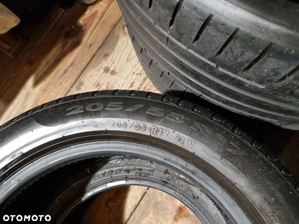 Opony PIRELLI CINTURATO P7 MO 205/55R17 91V 2022r,2x5mm db stan - 8
